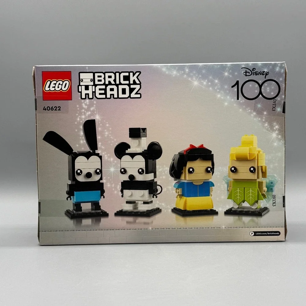 Lego BrickHeadz #40622 Disney 100 Oswald Mickey Snow White Tinkerbell New Sealed